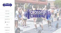 Desktop Screenshot of crossfitwilson.com