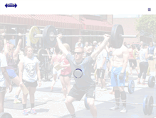 Tablet Screenshot of crossfitwilson.com